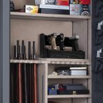 Wood Rack Holder for Gun Cabinet Accessories