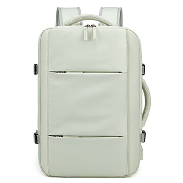 Nylon leisure travel expandable backpack