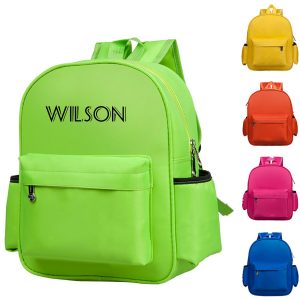 Nylon cartoon pattern cute student backpack