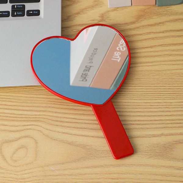 Heart Shaped Handheld Mirror