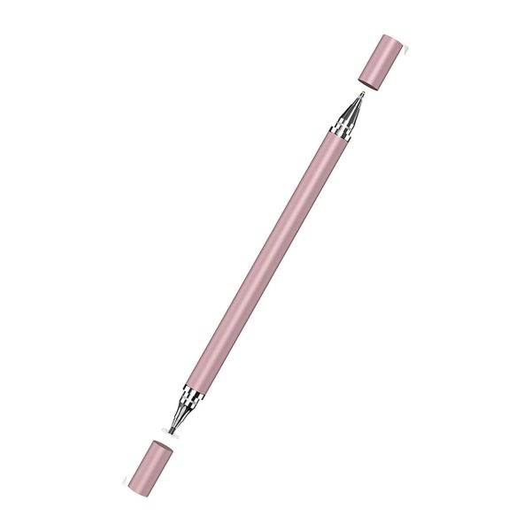 Dual use 2-in-1 disc with ballpoint pen