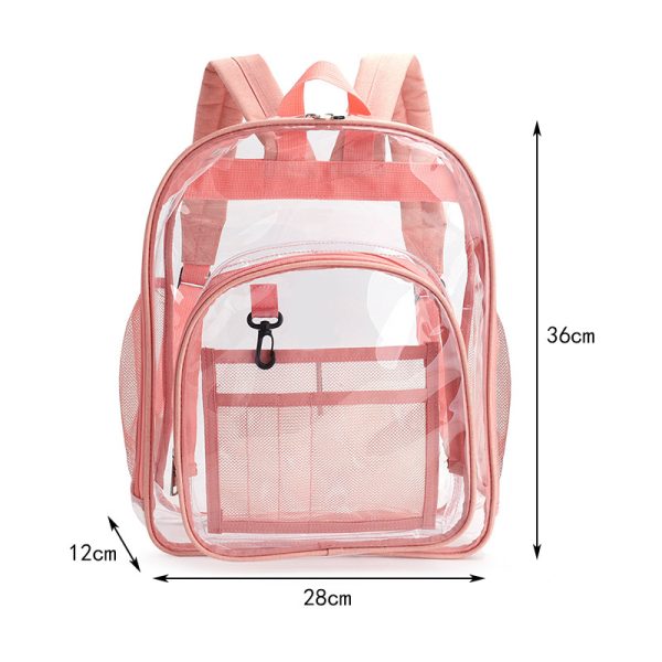 Clear PVC Transparent Backpack