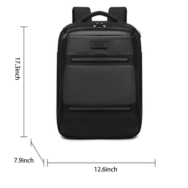 Oxford outdoor travel school backpack with usb charging port