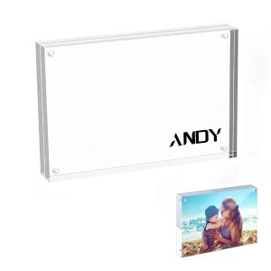 Transparent Acrylic Photo Frame Office And Home