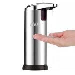 Stainless steel infrared sensor soap dispenser