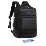 Oxford outdoor travel school backpack with usb charging port