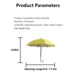 Mini Umbrella Outdoor mobile phonere flective shield