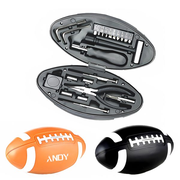 Home Office Rugby Shaped Handmade Tool Set