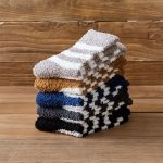 Super Soft Fuzzy Winter Colorful Home Slipper Socks