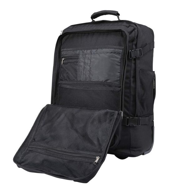 Nylon men's hand-carried trolley business backpack