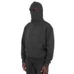 Full Face Zip Up Hoodie With Eye Holes Sweatshirt