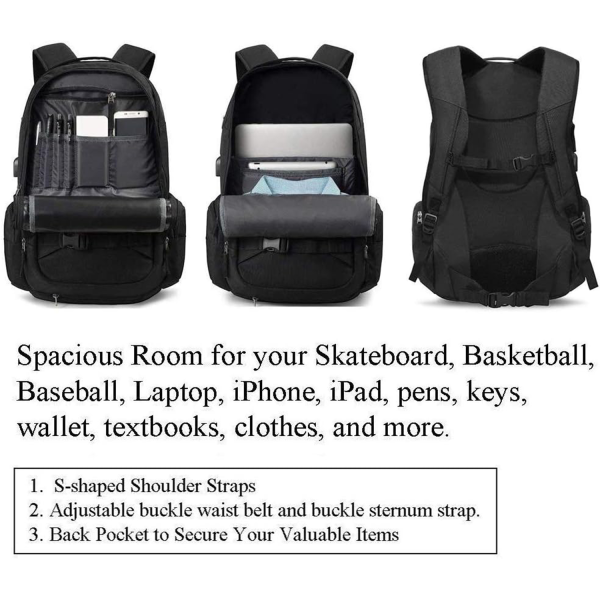 Oxford cloth shoulder multifunctional sports backpack