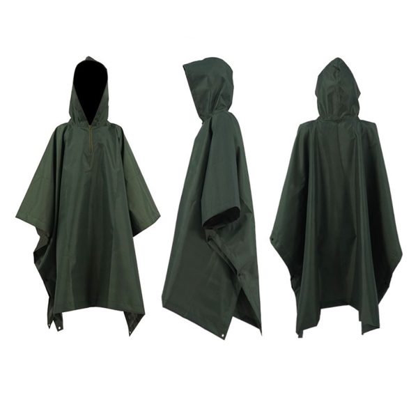 Multi functional three in one cloak raincoat