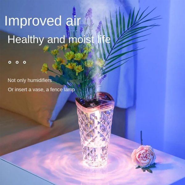 Portable air humidifier