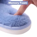 Winter Soft Plush Cozy Open Toe Slippers