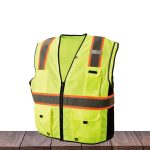 Polyester Breathable Mesh Reflective Vest