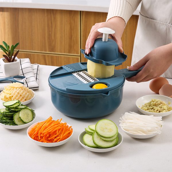 Multi-function 9-in-1 Vegetable Cutter