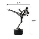 Custom sports art trophy