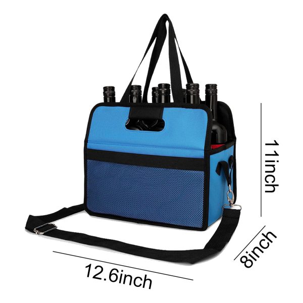 Foldable Multiuse Bottle Carrier Tote Bag