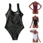 Women's Retro Low Back Swimsuits