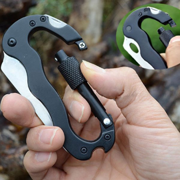 Multifunction Survival Tool Kit Carabiner