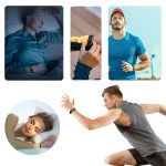 Waterproof Heart Rate Steps Sleep Tracker Watches