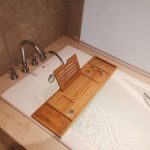 Bamboo Wood Expandable Non-slip Bathtub Tray