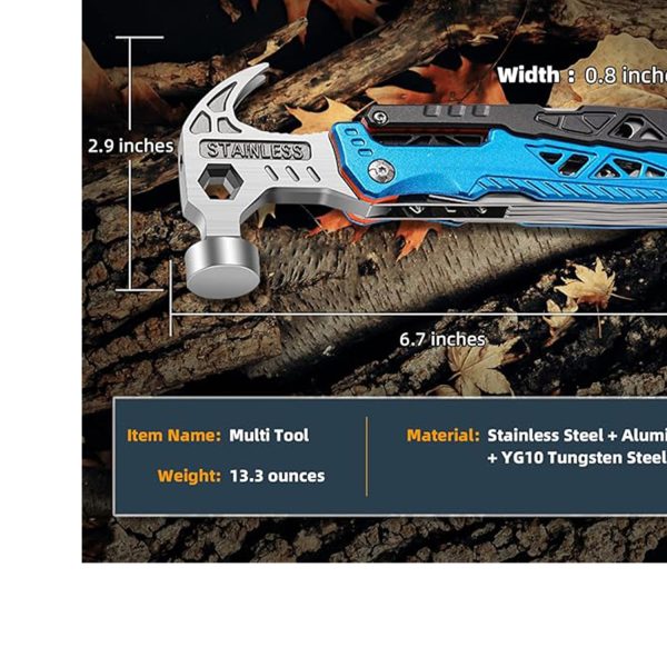 Outdoor Portable Multifunctional Wrench Hammer Pliers