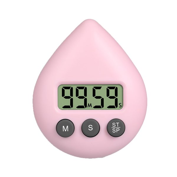 Teardrop-shaped electronic timer