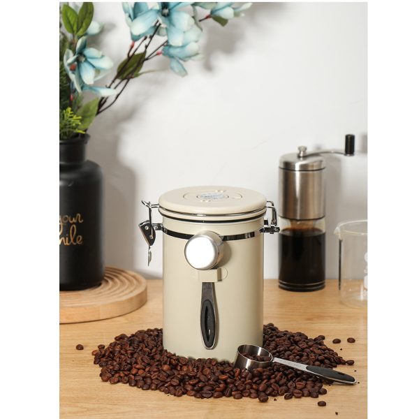 304 Stainless Steel Coffee Seal Storage bucket