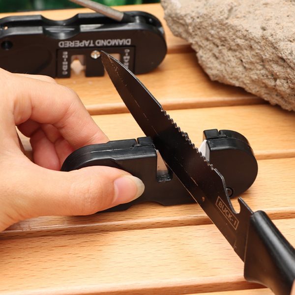 Multipurpose Pocket Garden Tool Blade Sharpener for Knife