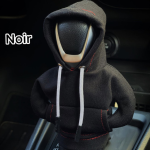 Winter Warm Fashionable Hoodie Car Gear Shift Knob Cover