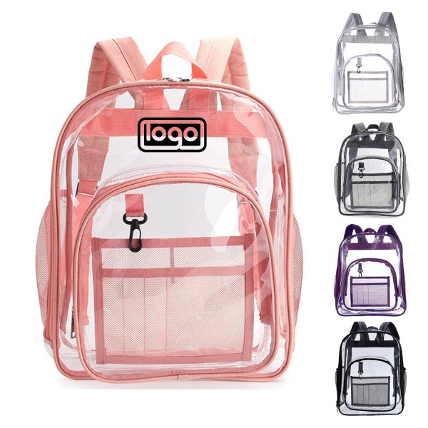 Clear PVC Transparent Backpack