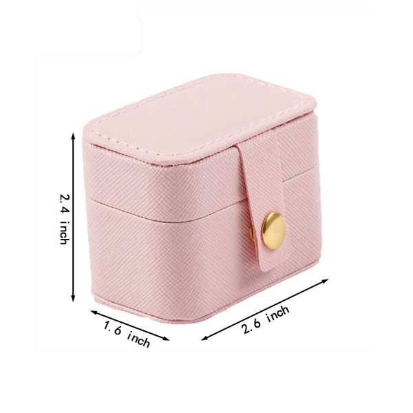 Mini Rectangle Travel Ring Case