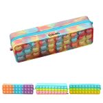 Bubble silicone stationery box pencil case