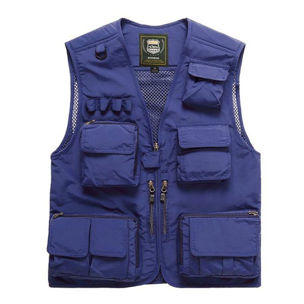 Men's casual outdoor detachable mesh quick-drying vest