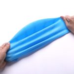 Long Hair Pure Silicone Waterproof Swim Cap