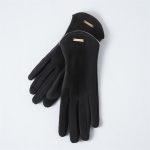 Winter Suede Gloves For Women