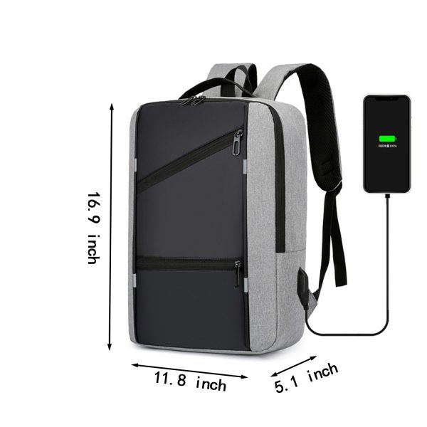 Travel Laptop Backpack W/ Usb Charging Port