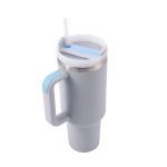 40 oz Stainless Steel Insulated Cup With Straw