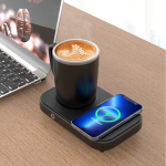 3 in 1 Heating Cooling Coffee Mug Warmer w/ Wireless Charger