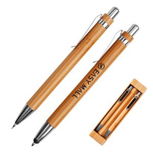 Bamboo Ballpoint pen set (2pcs)