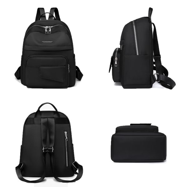 Multi functional nylon travel and work backpack