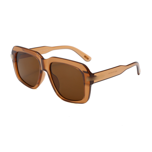 Retro Polarized Rectangle Sunglasses