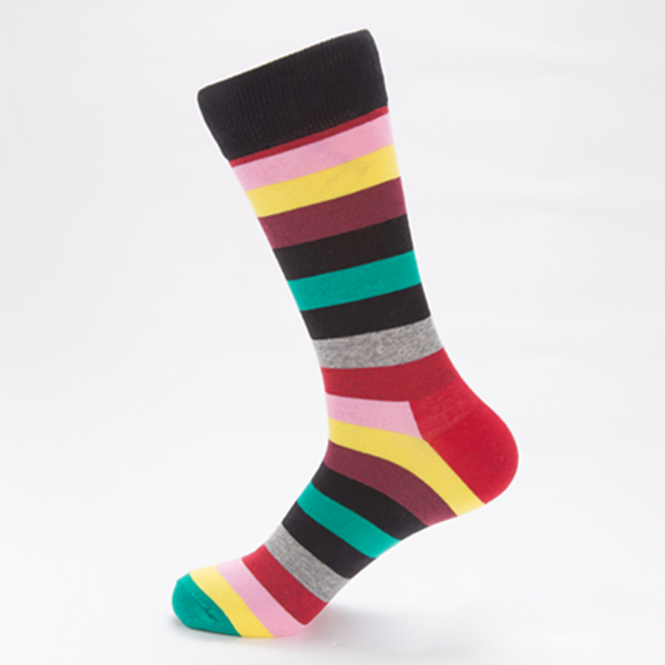 Happy Rainbow Ankle Socks