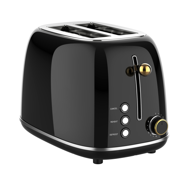 Retro Stainless Steel Toaster