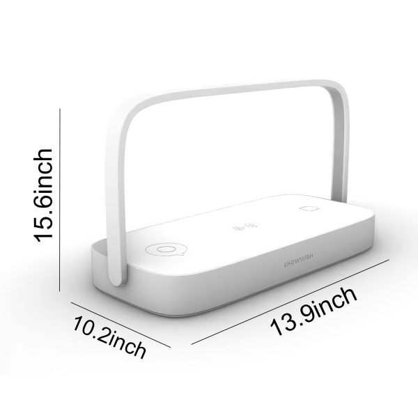 3 In 1 18W Foldable Wireless Fast Charger With Night Light