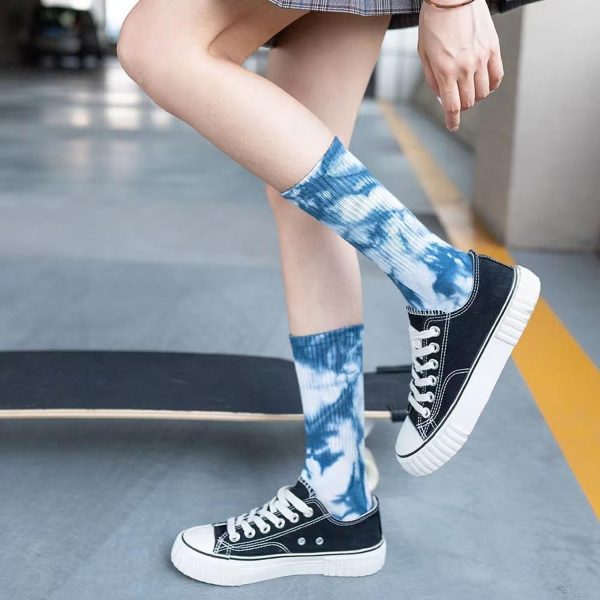 Fashion Tie-dyed Socks