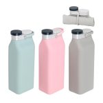 Reusable Silicone Foldable Bottle for Travel Sports Gym