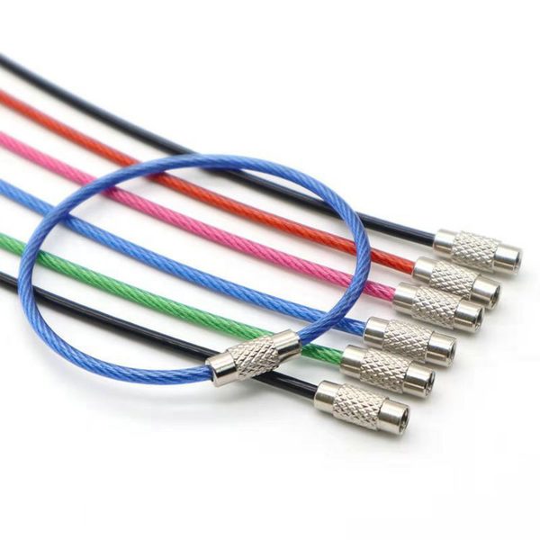 Stainless Steel Wire Keychains Cable